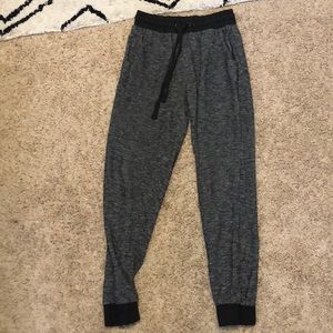 grey joggers